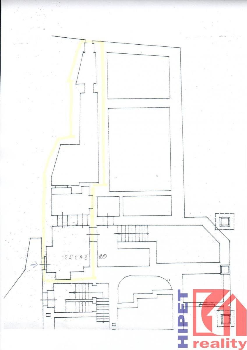 Sklady, Na Struze 30, Trutnov, 31 m²