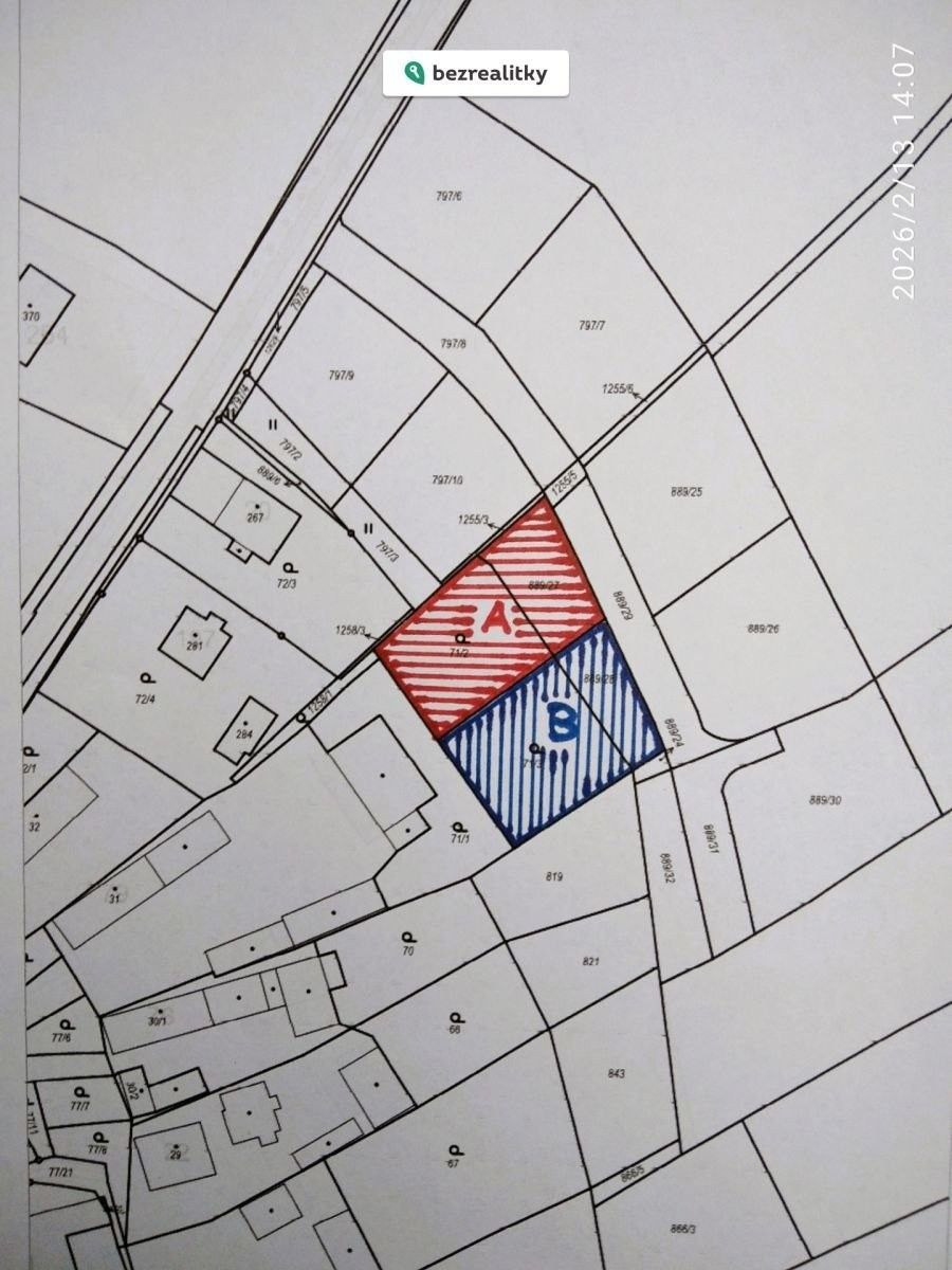 Prodej pozemek pro bydlení - Velká Jesenice