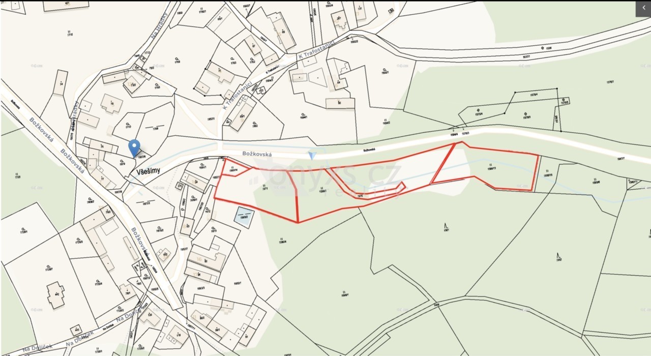 Louky, Všešímy, Kunice, 8 131 m² - 2