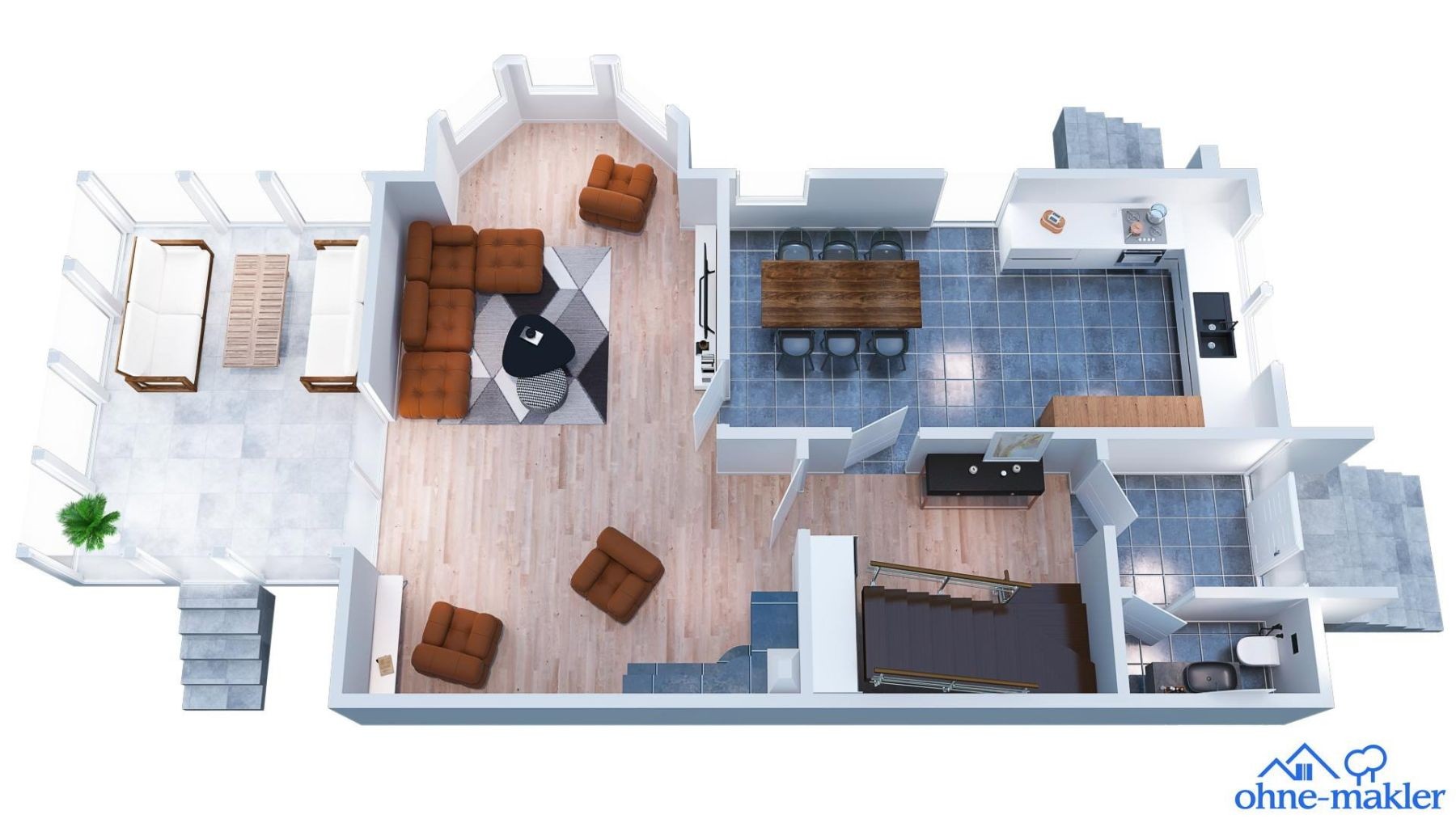 5+1, , Bádensko-Württembersko, 274 m² - 2