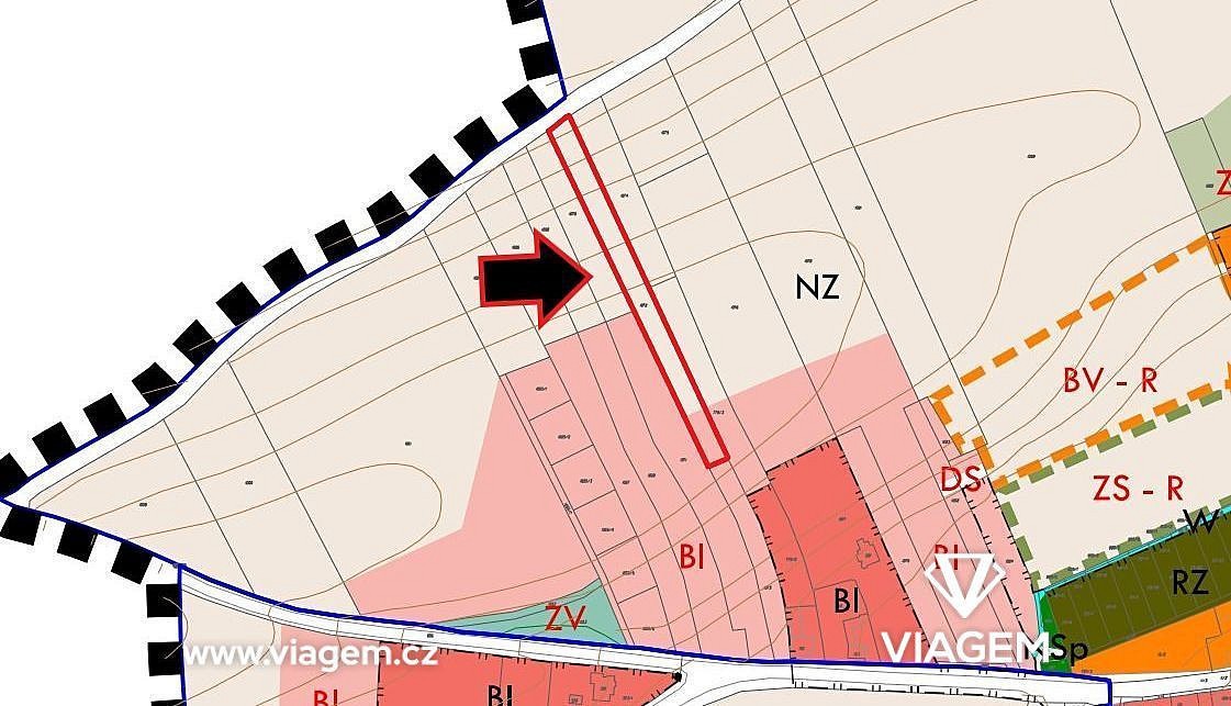 Pozemek pro bydlení · Jimlín, okres Louny - 3