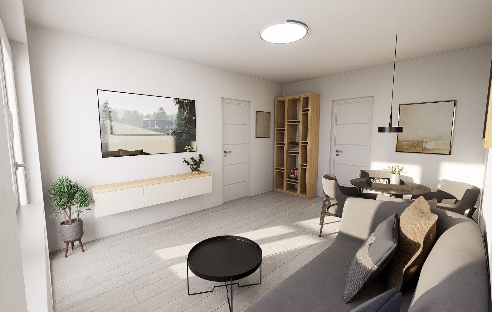 Byt 3+1, 56 m²