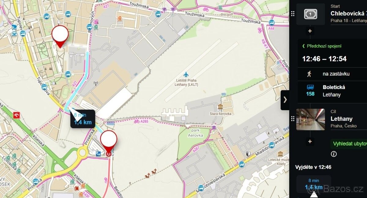 Pronájem garáž - Praha, 199 00