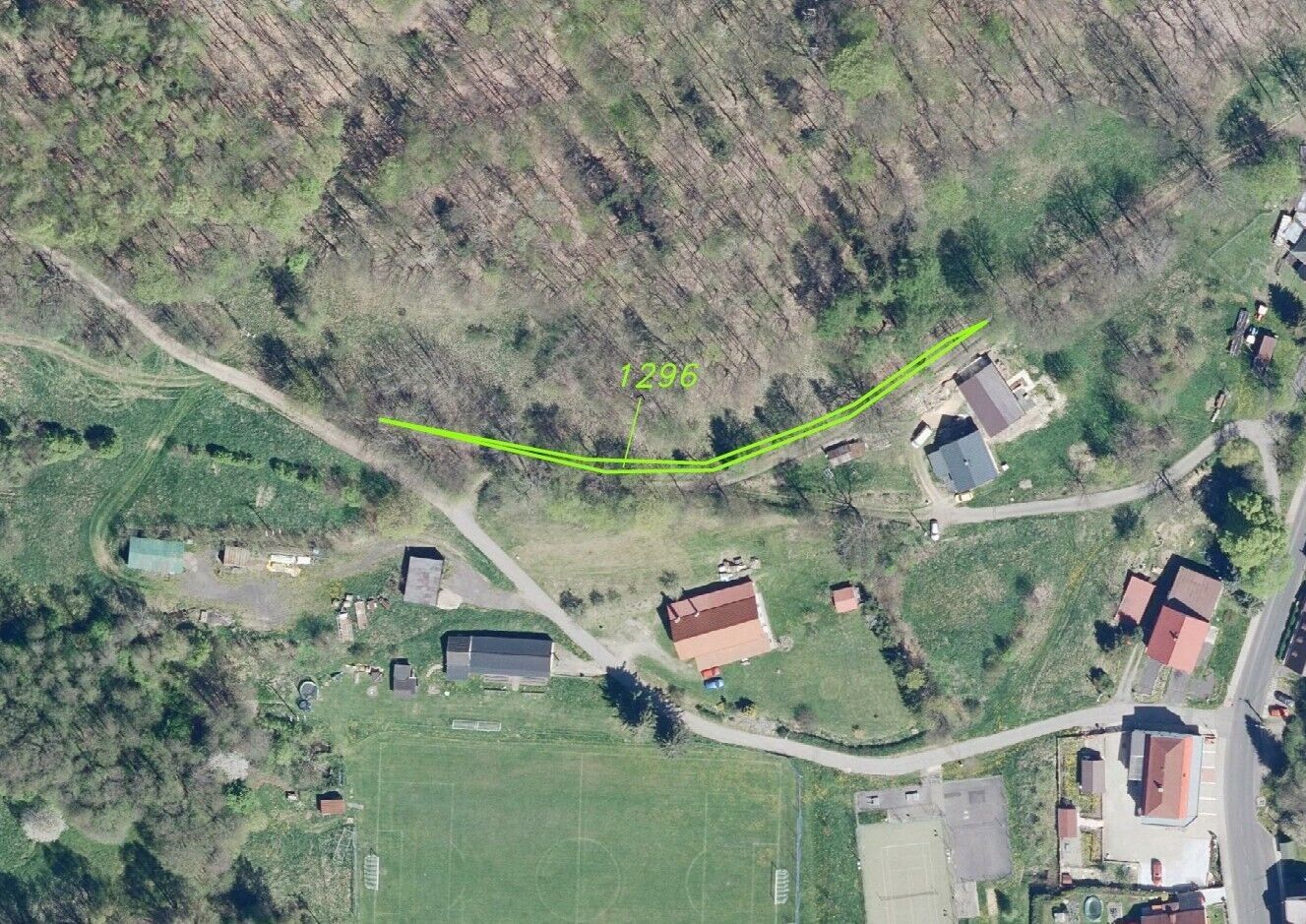Zemědělské pozemky, Petrovice, 2 486 m² - 2