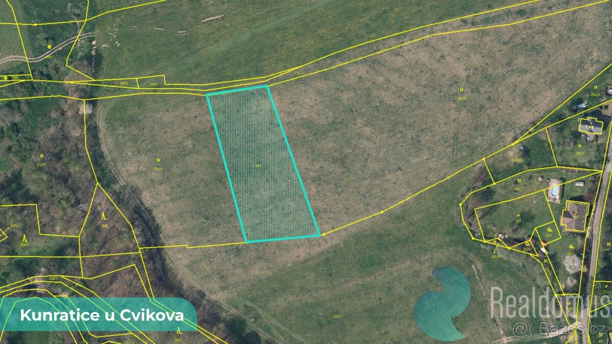 Prodej pozemek pro bydlení - Kunratice u Cvikova, 471 55