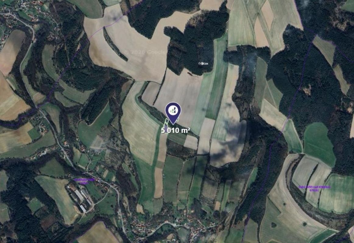 Prodej zemědělský pozemek - Prostřední Poříčí, 5 010 m²
