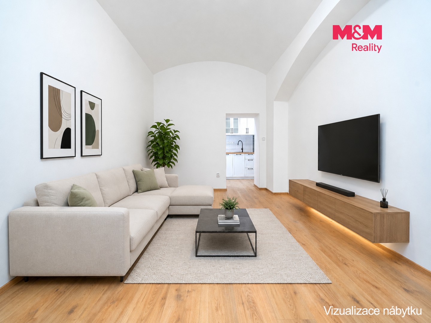 Byt 2+1 · 43 m² · Kafkova, Praha - 4