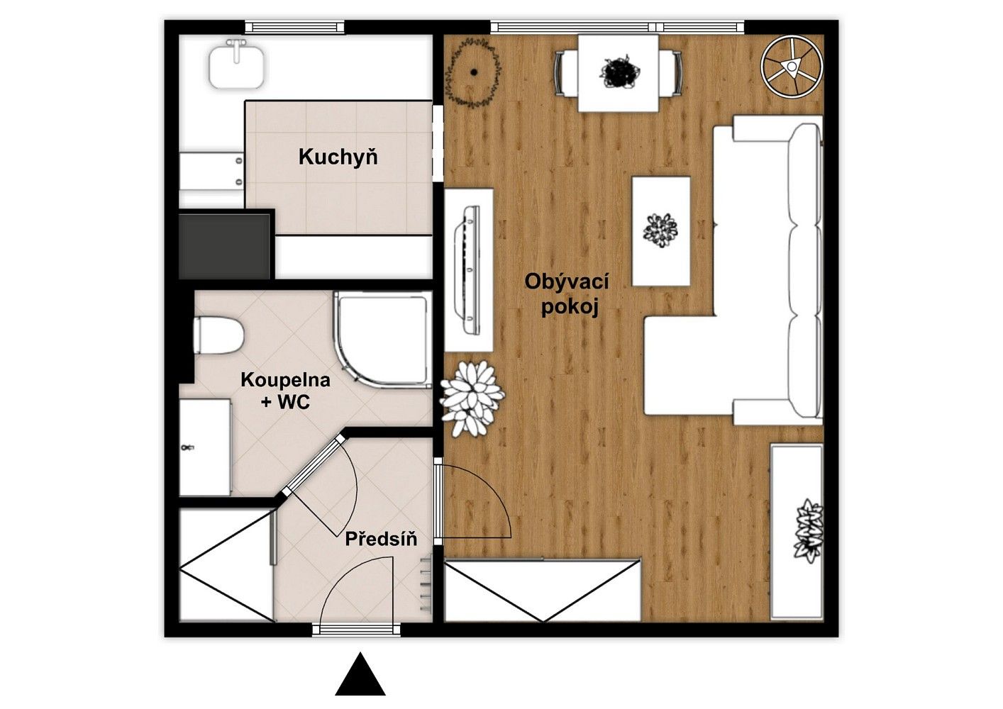 1+kk, Praha - Háje, okres Praha 11, Hlavní město Praha, 30 m² - 2