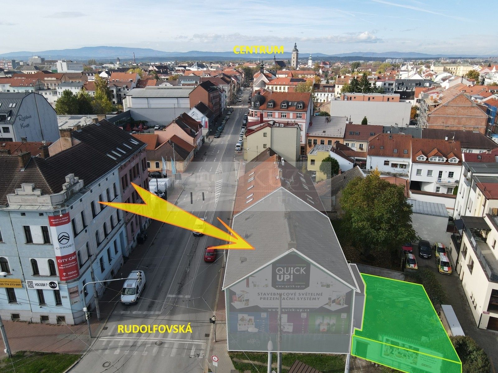 Prodej byt 1+kk - Rudolfovská tř., České Budějovice, 36 m²