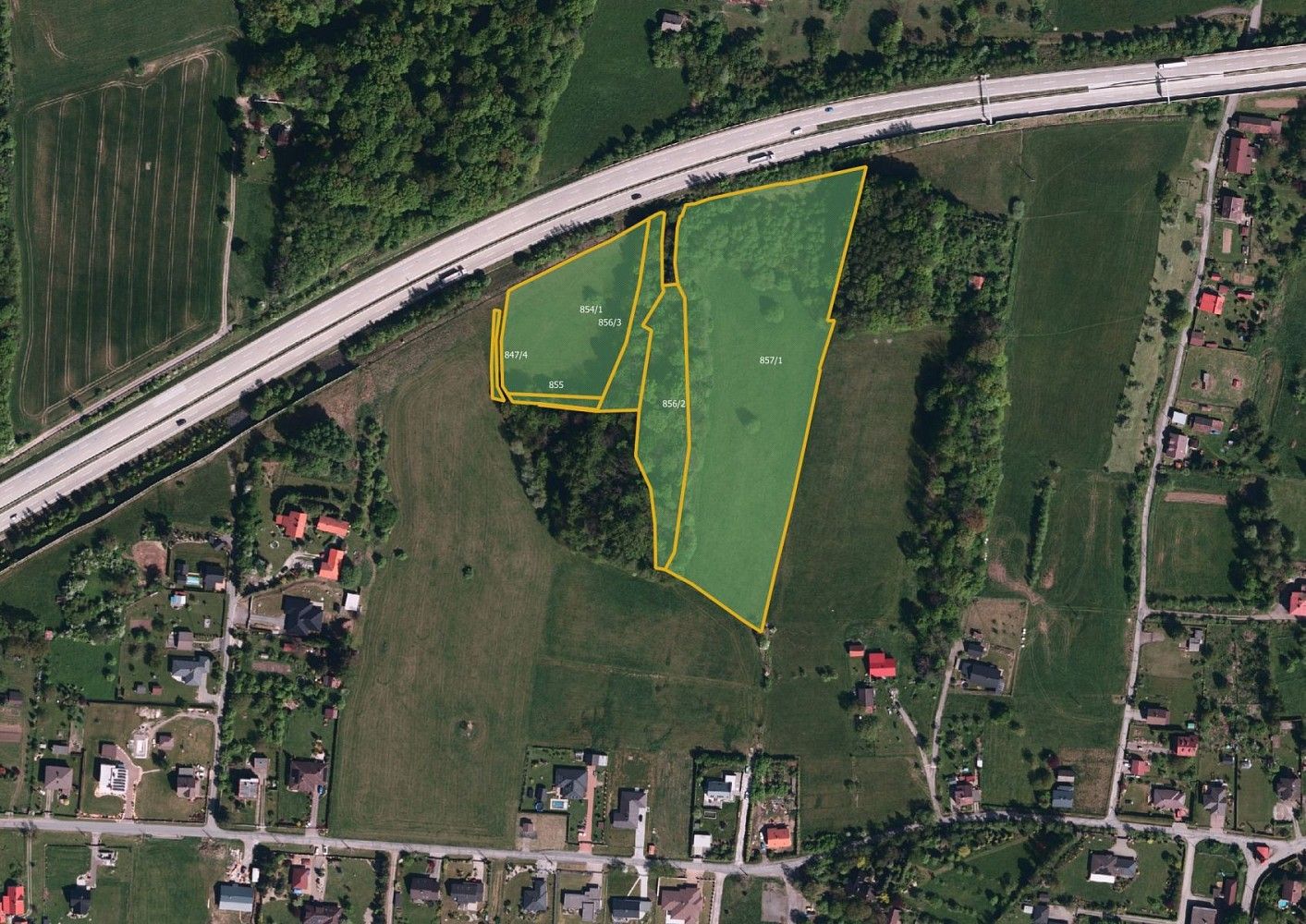 Louky, Český Těšín - Dolní Žukov, okres Karviná, Moravskoslezský kraj - 1