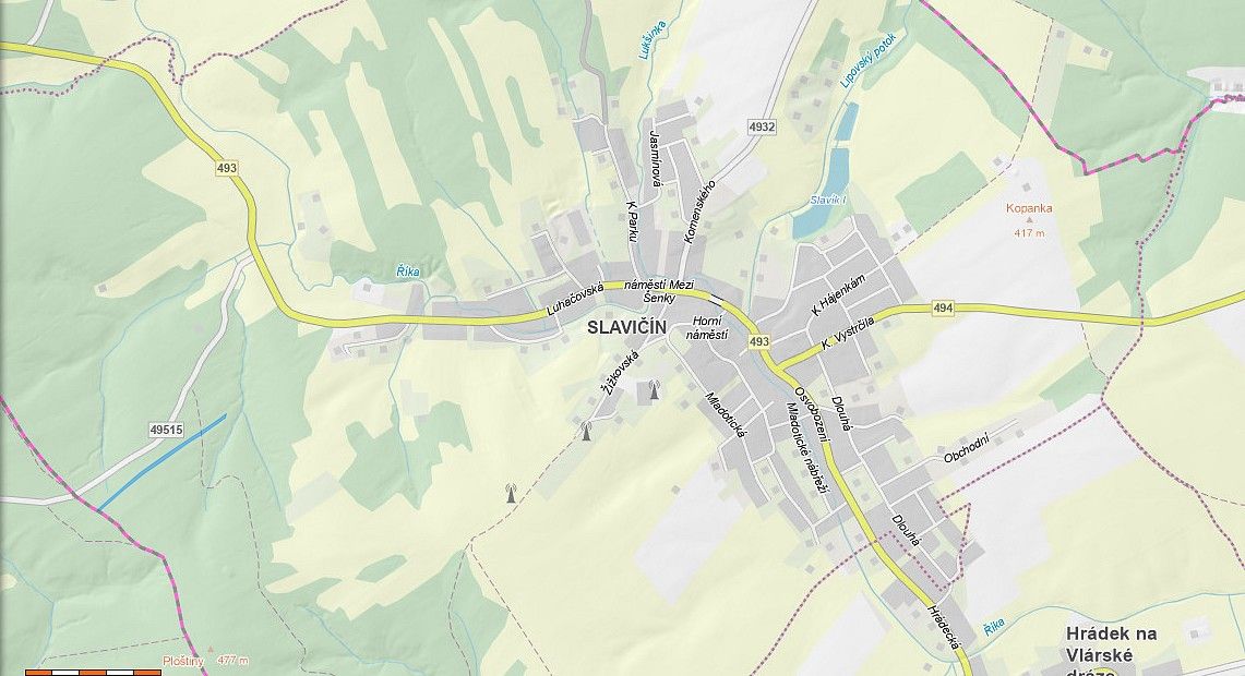Lesy, Slavičín, okres Zlín, Zlínský kraj - 1