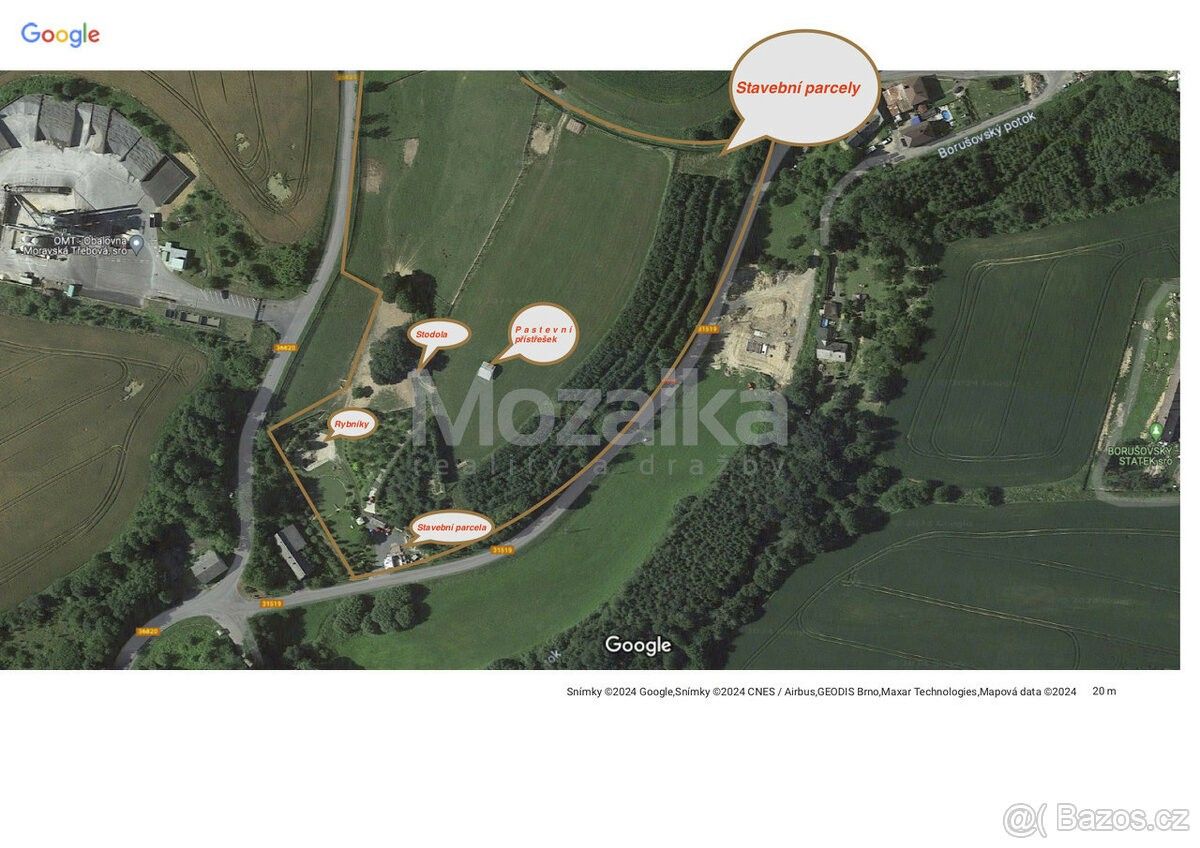 Prodej zemědělský pozemek - Moravská Třebová, 571 01, 41 257 m²