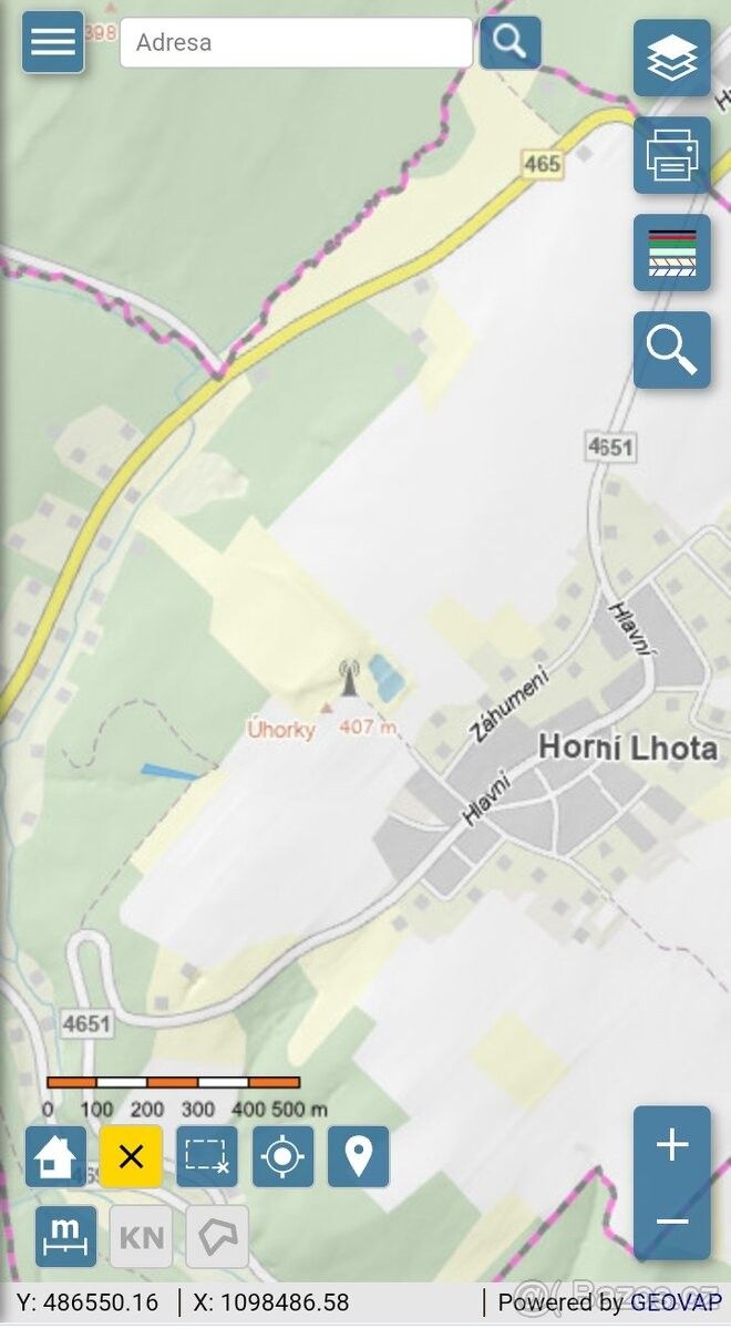 Pozemky pro bydlení, Velká Polom, 747 64