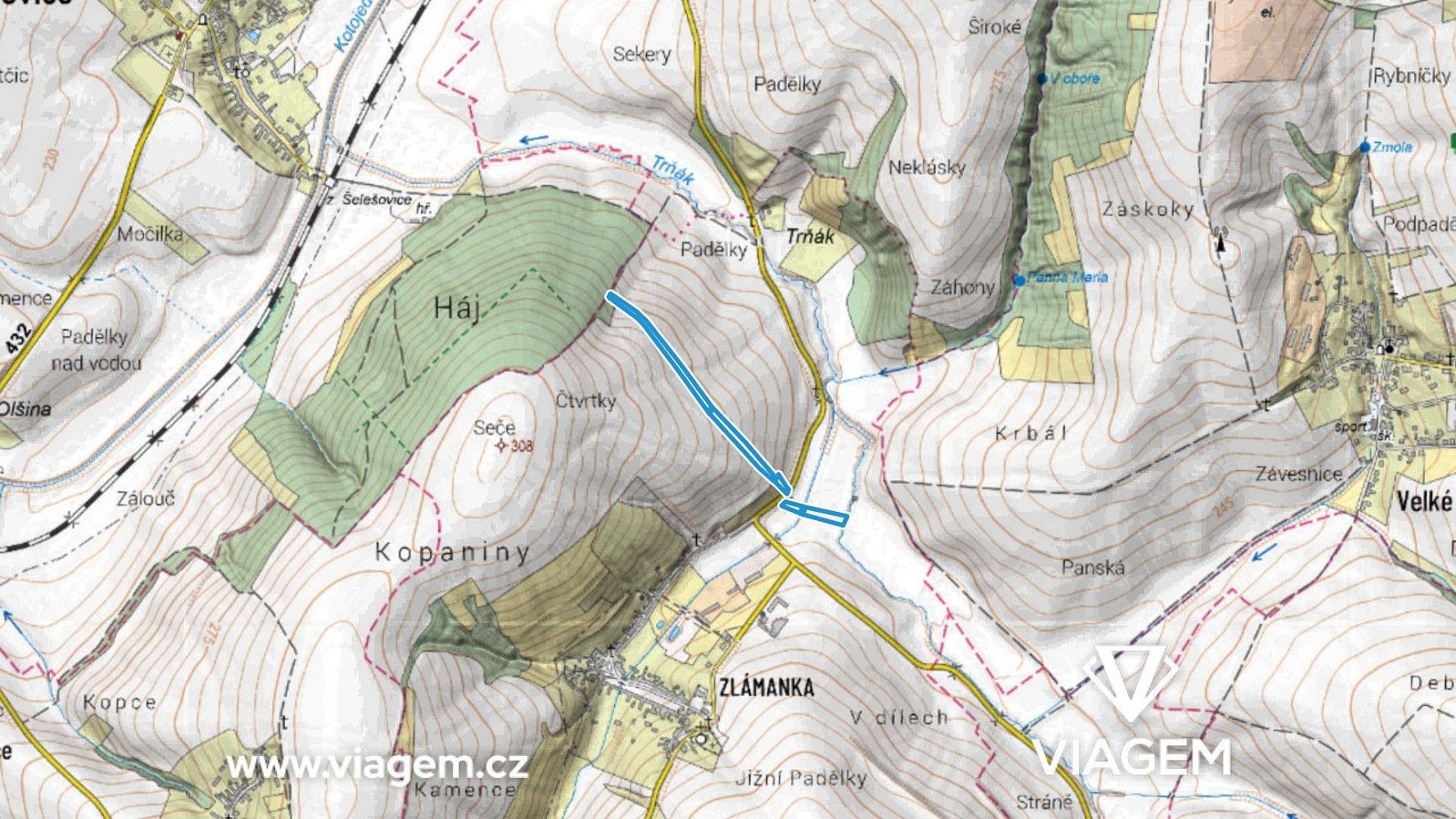 Zemědělské pozemky, Kroměříž, Zlínský kraj - 1