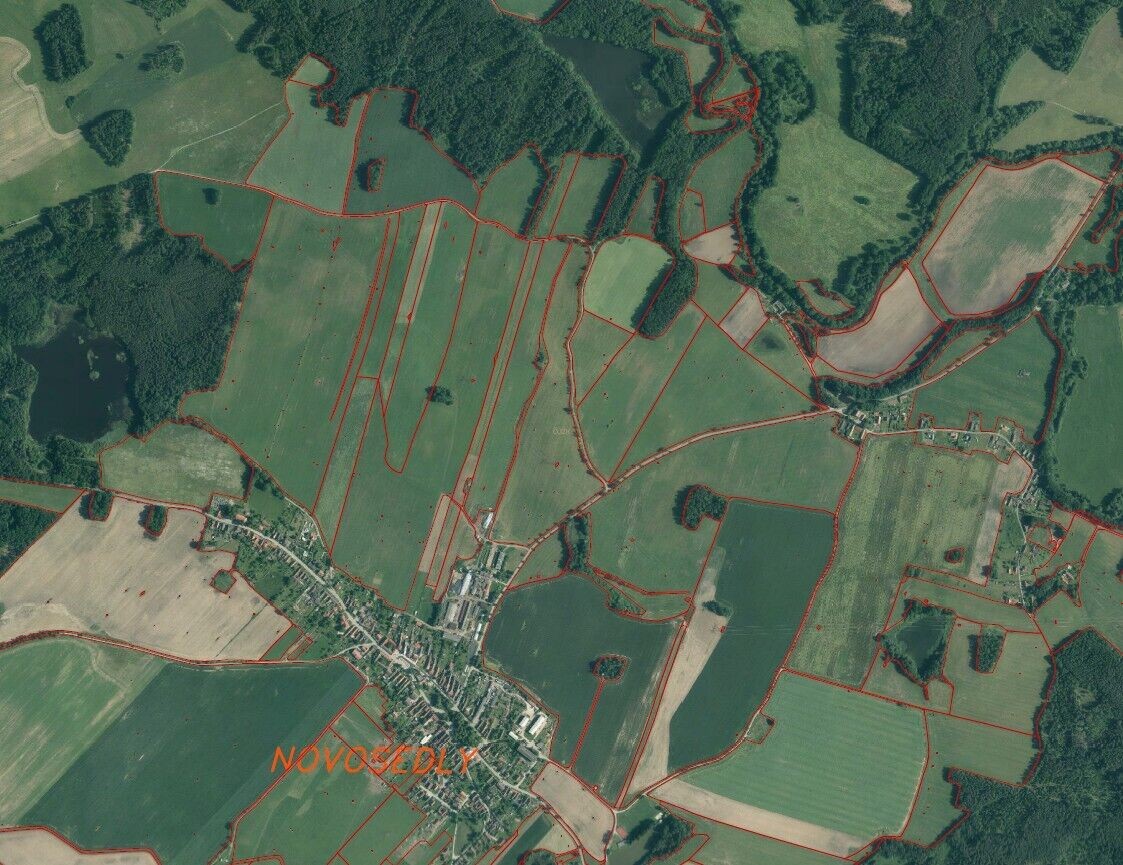 Prodej louka - Novosedly nad Nežárkou, 6 591 m² - 5