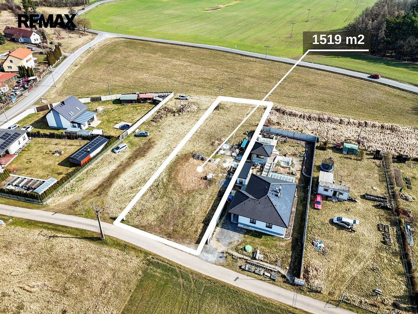 Pozemky pro bydlení, Modřovice, okres Příbram, Středočeský kraj - 2
