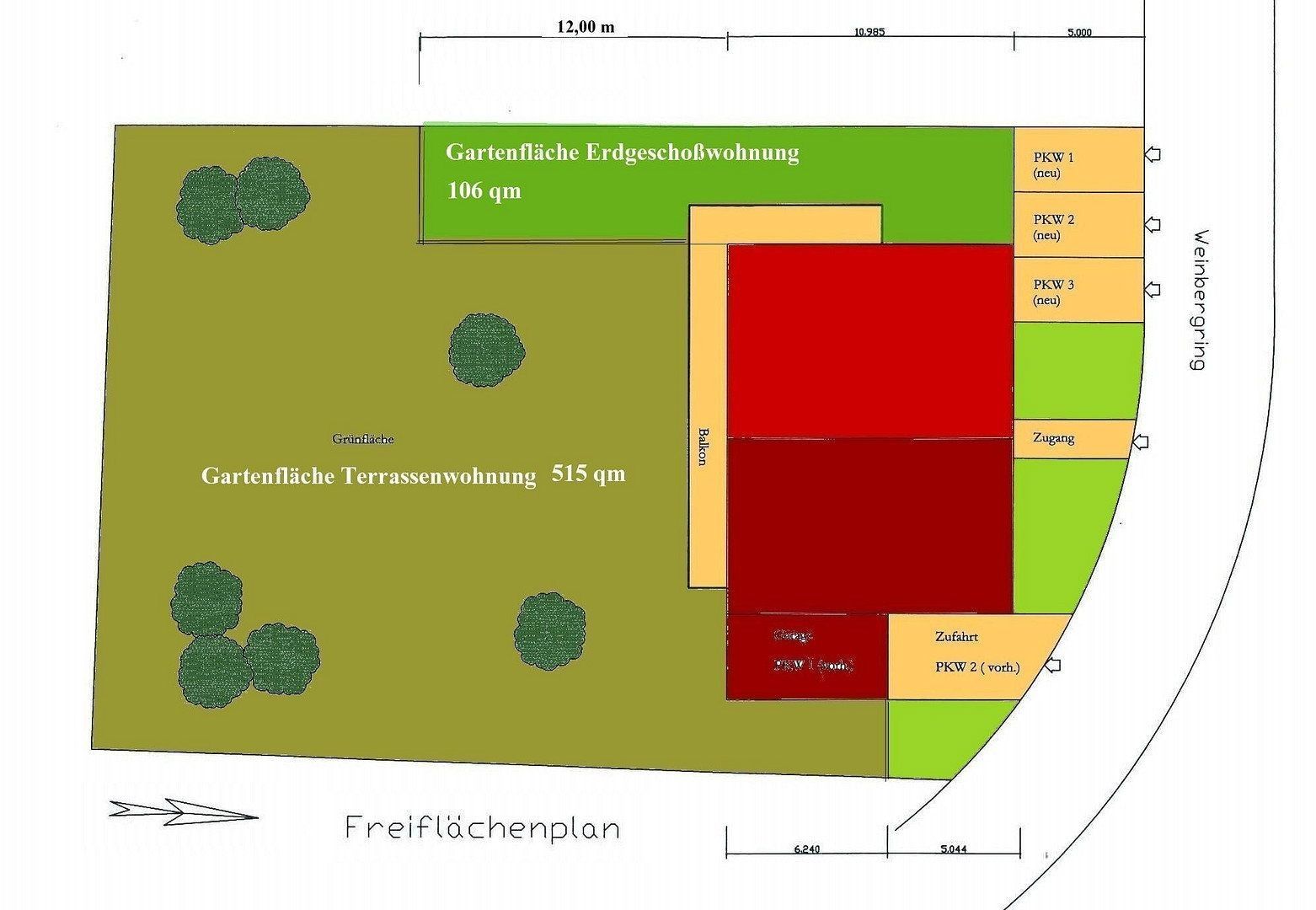 Pronájem byt 4+1 - Weinbergring 30, , Hessen, 116 m² - 5