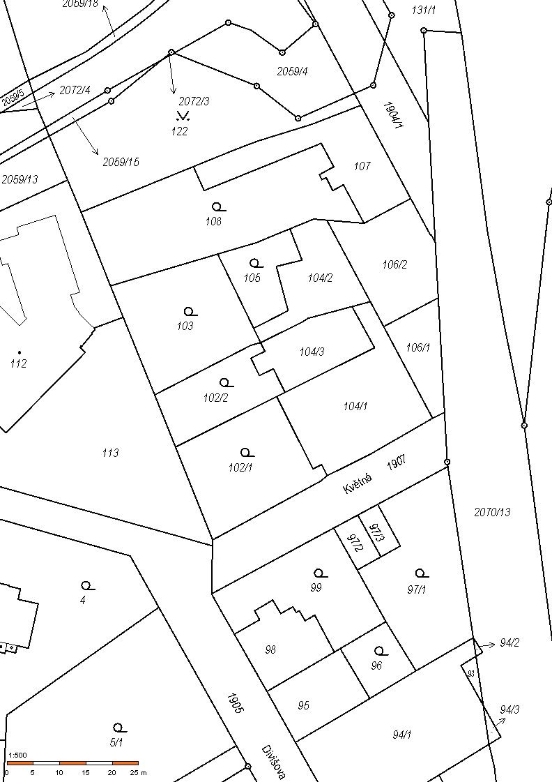 Pozemky pro bydlení, Ostrava, 711 00, 2 131 m²