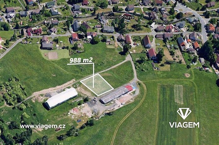 Pozemek pro bydlení, 988 m²