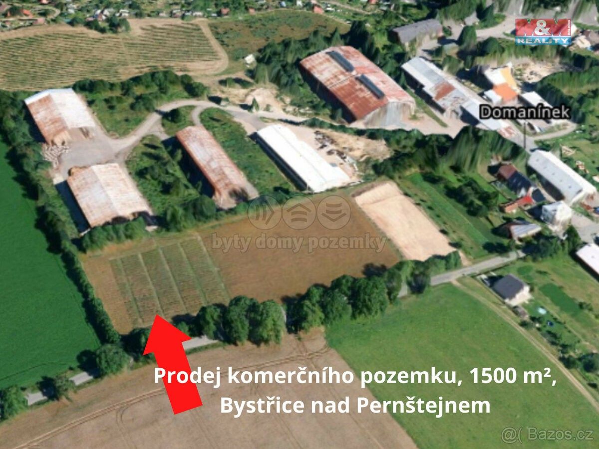Ostatní, Bystřice nad Pernštejnem, 593 01, 1 500 m²
