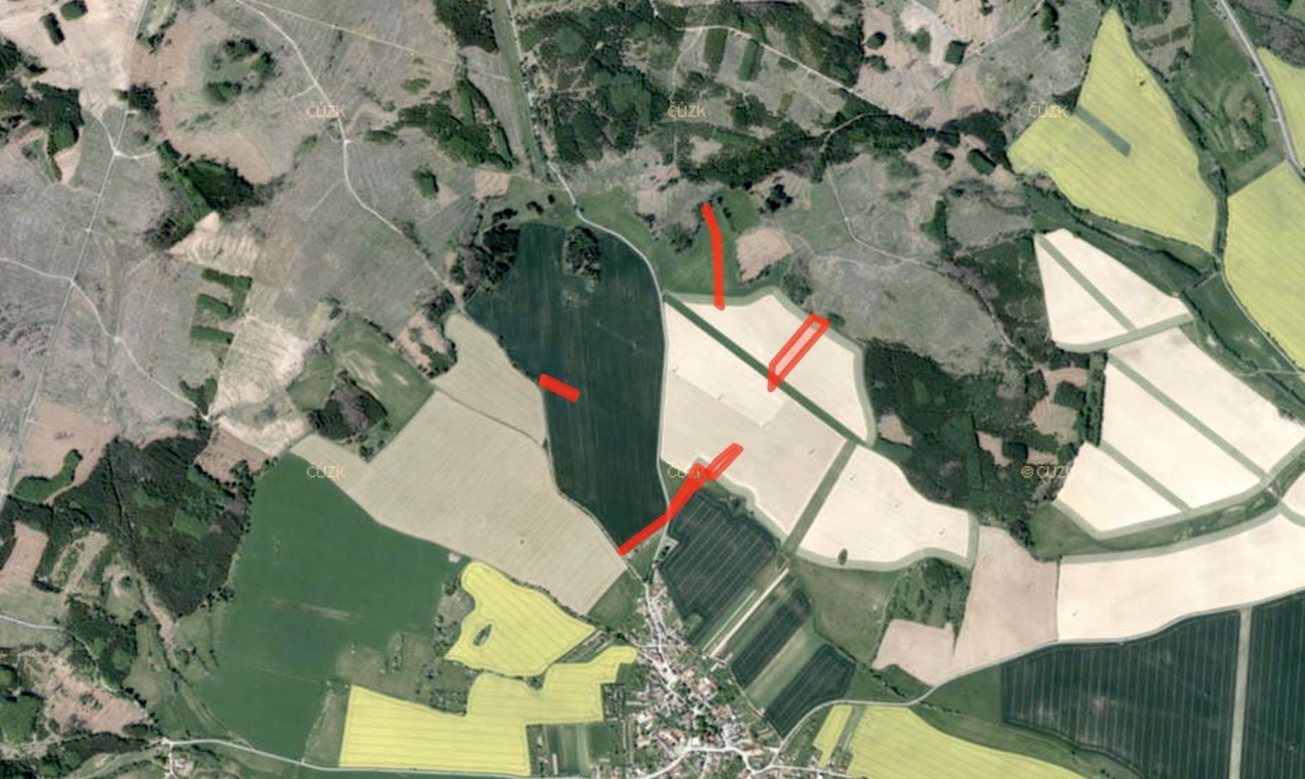 Zemědělské pozemky, Heraltice, 19 924 m²
