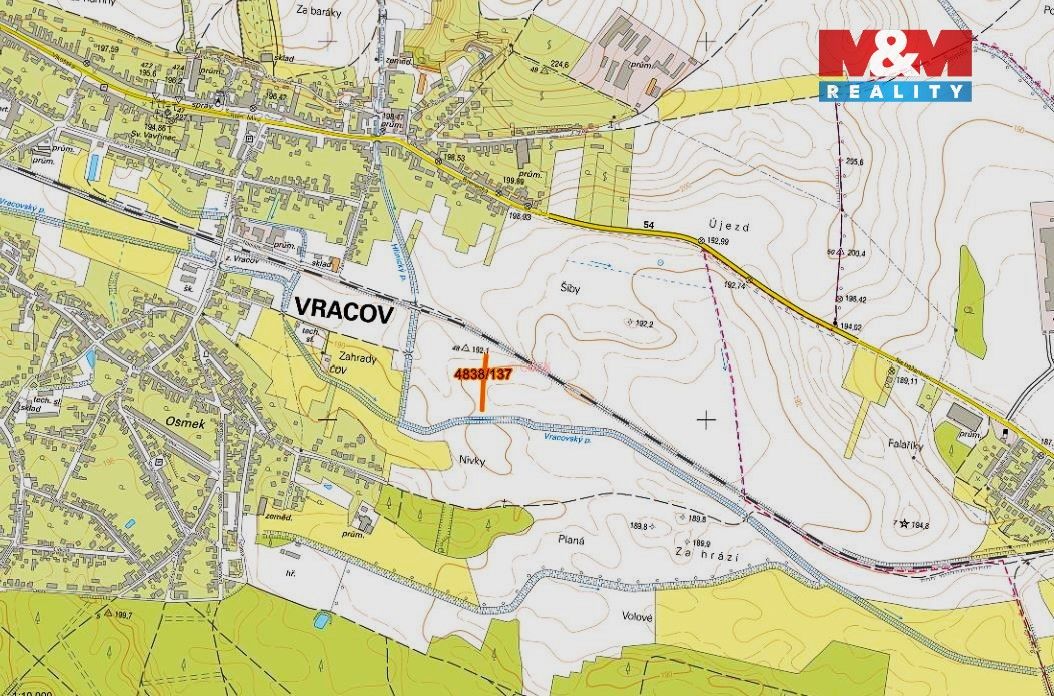 Prodej pozemek pro bydlení - Vracov, 696 42