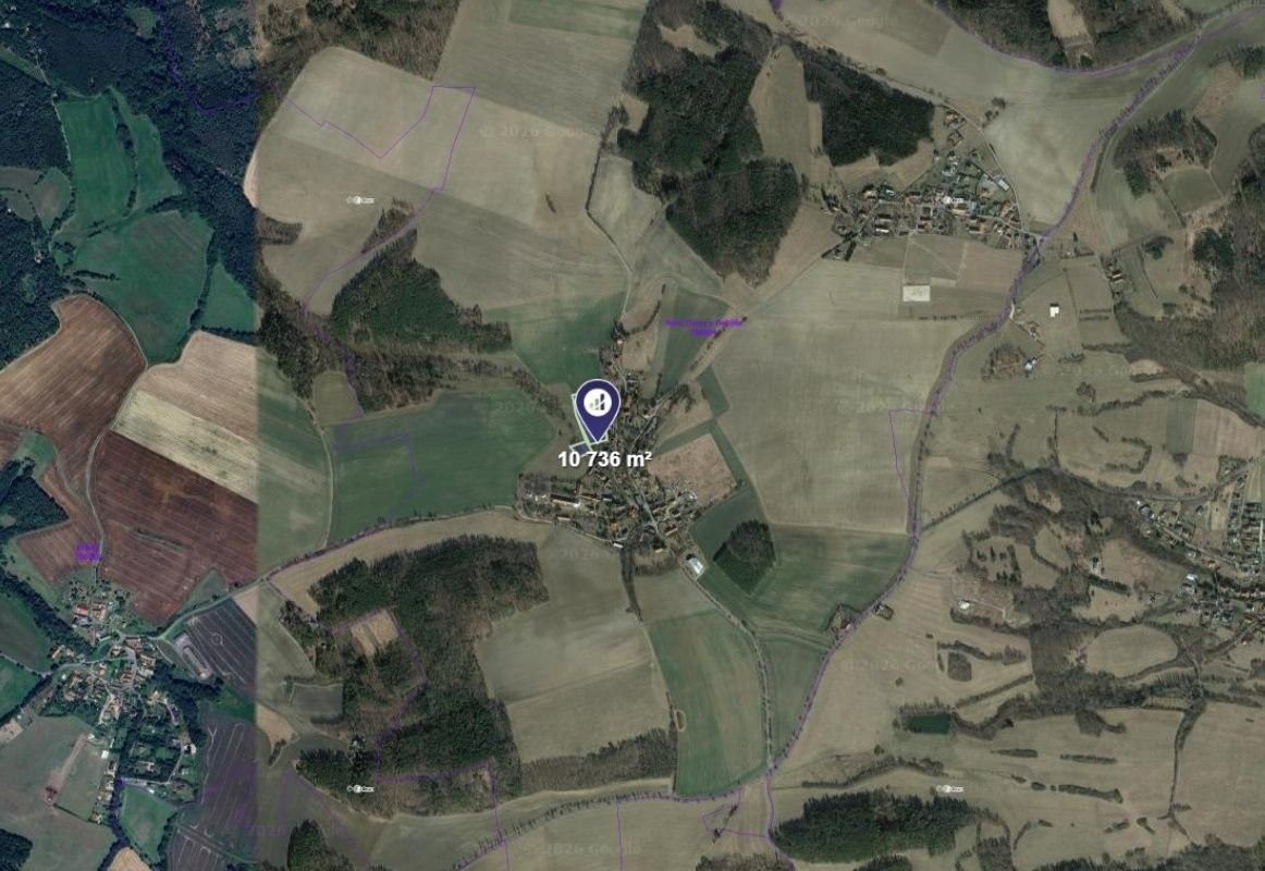 Louky, Nové Dvory, 2 684 m² - 2