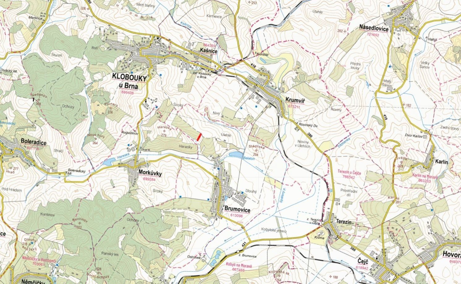 Zemědělské pozemky, Brumovice - 2