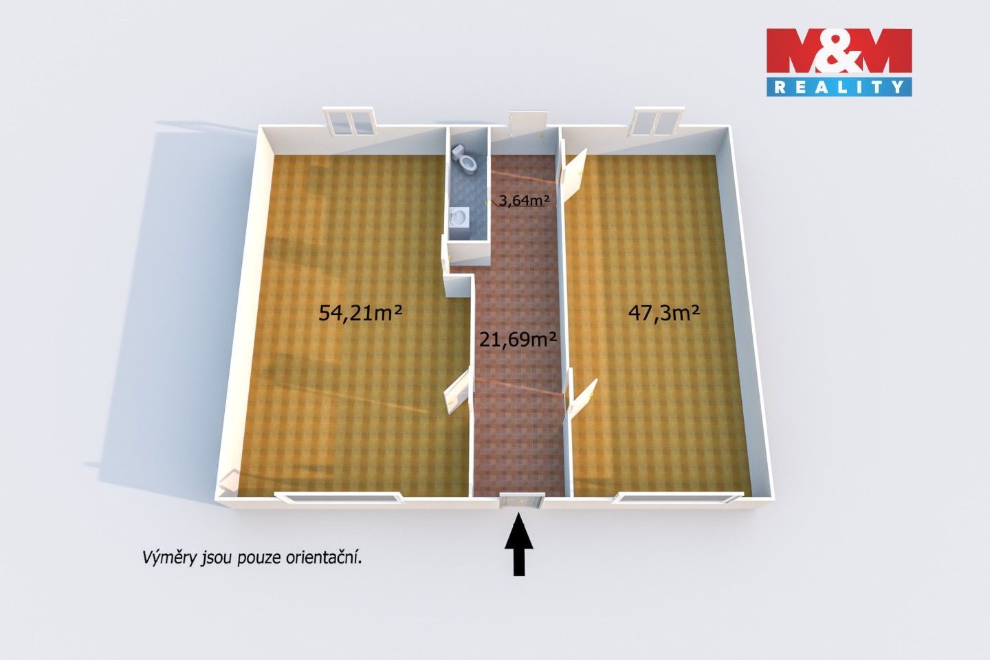 Pronájem obchodní prostory - Revoluční, Nýřany, 47 m²