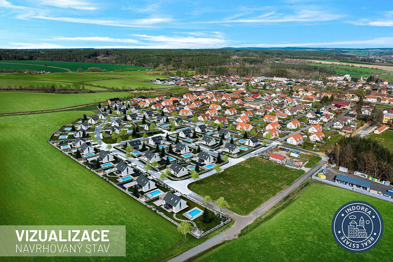Prodej pozemek pro bydlení - Blížejov, okres Domažlice, Plzeňský kraj - 5