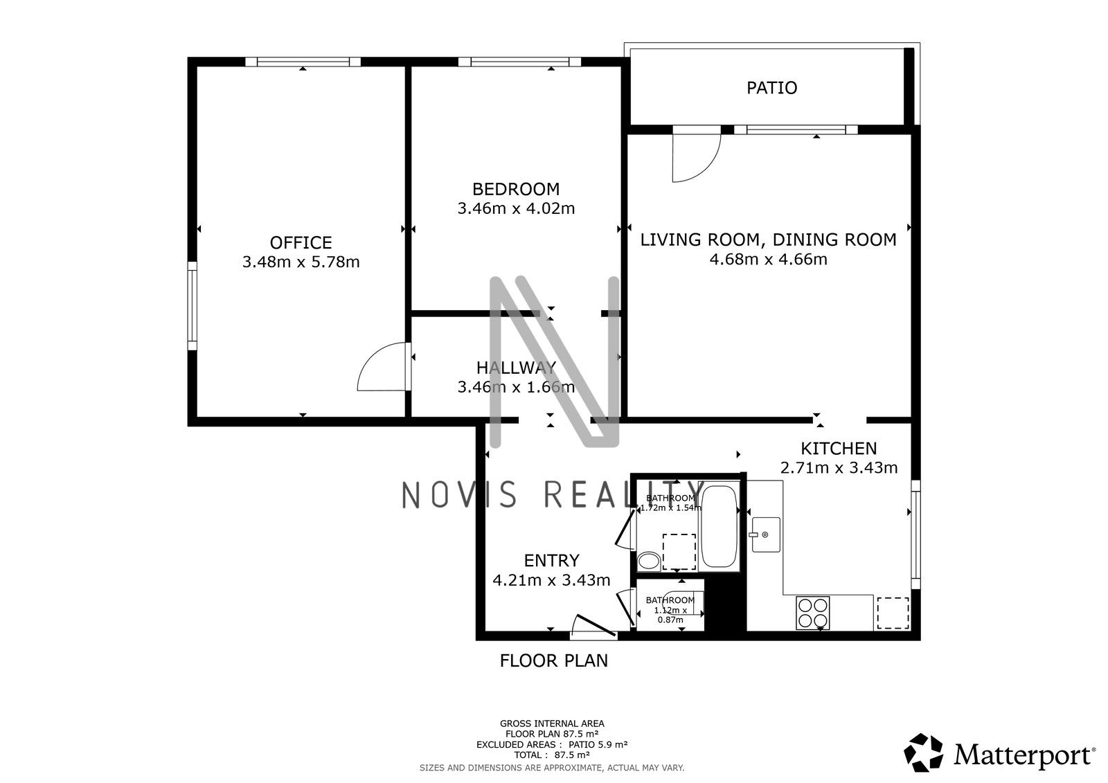Byt 3+1 · 88 m² · Poděvousy - 4