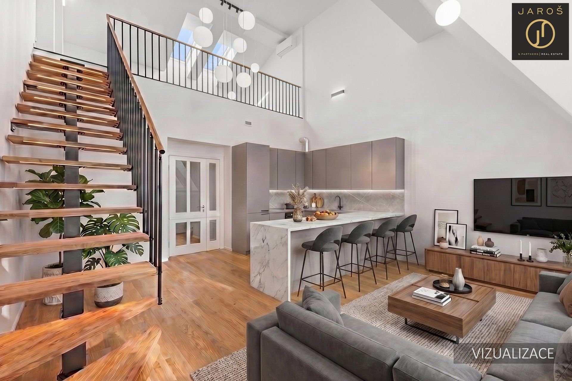 4+kk, U průhonu, Praha Holešovice, 106 m² - 2