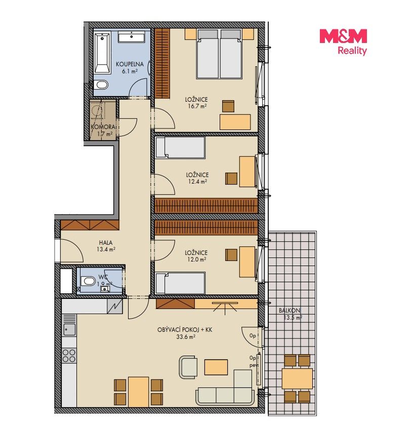 4+kk, Prosecká, Praha, 103 m² - 2