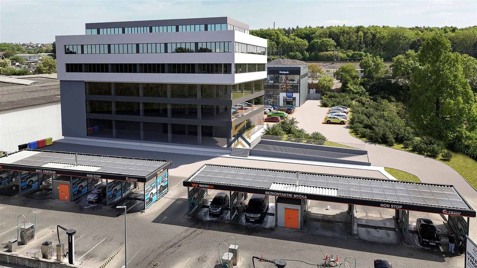 Pronájem obchodní prostory - Poděbradská, Praha, 1 m²