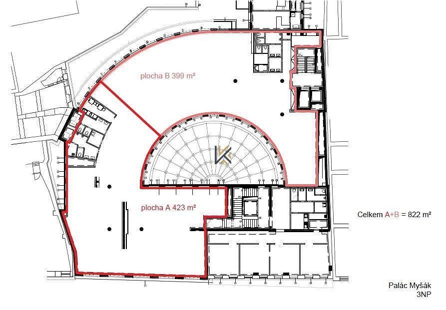 Kancelář · 423 m² · Praha - Nové Město, okres Praha 1, Hlavní město Praha - 4
