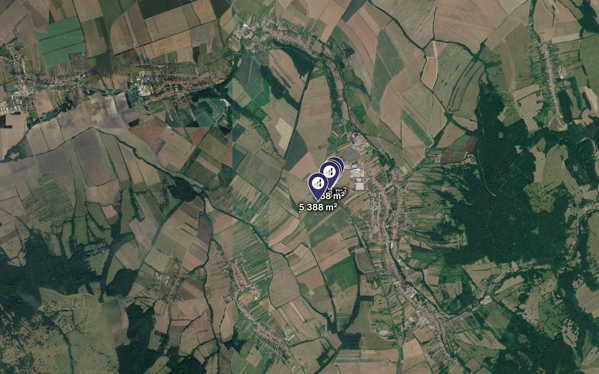 Zemědělské pozemky, Velká nad Veličkou, 6 382 m² - 2