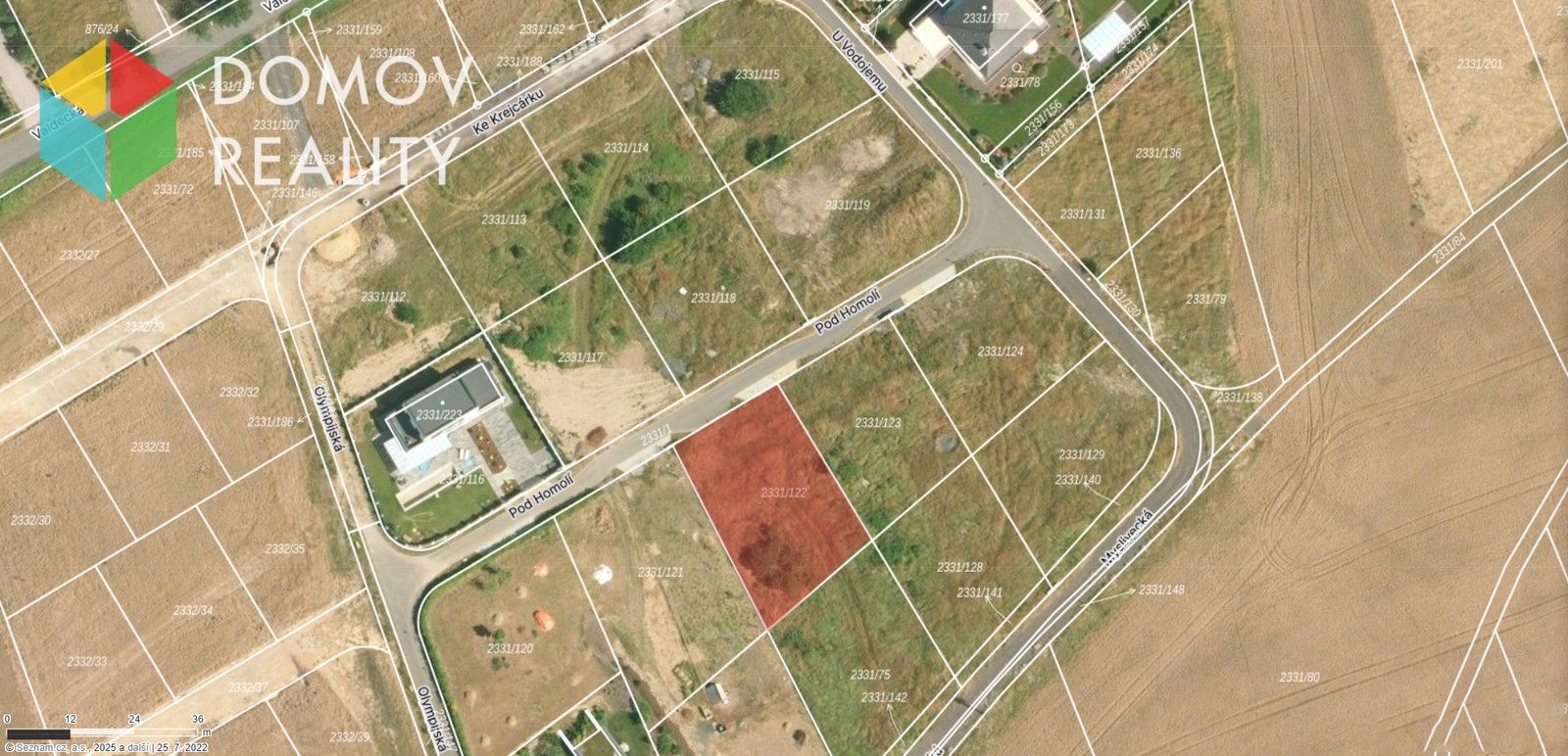 Pozemky pro bydlení, Pod Homolí, Hořovice, 898 m² - 2