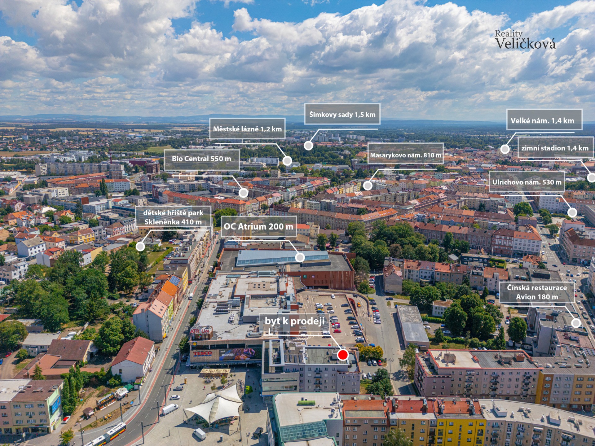 Prodej byt 2+1 - Břetislavova, Hradec Králové, 60 m² - 5