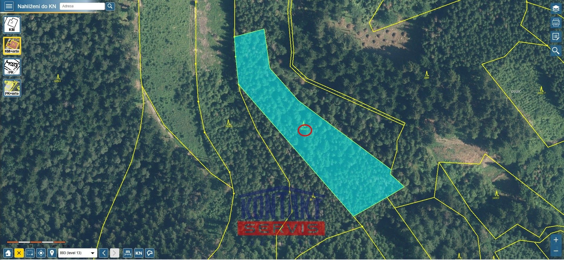 Prodej les - Liptál