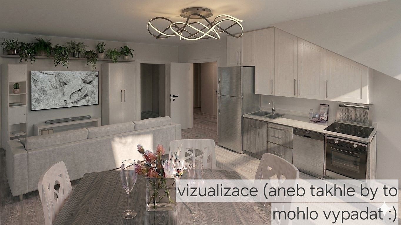 2+kk, Brno - Husovice, okres Brno-město, Jihomoravský kraj, 42 m² - 1
