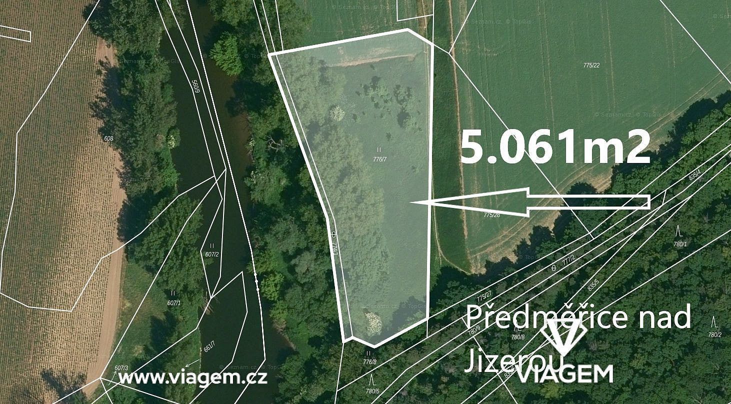 Zemědělské pozemky, Předměřice nad Jizerou, okres Mladá Boleslav, Středočeský kraj - 1