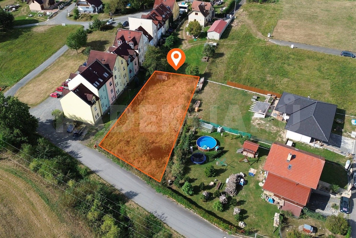 Pozemky pro bydlení, Borotín, okres Tábor, Jihočeský kraj - 1
