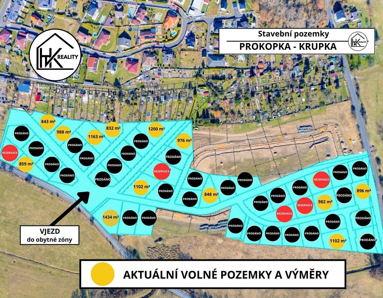Prodej pozemek pro bydlení - Krupka, okres Teplice, Ústecký kraj - 2