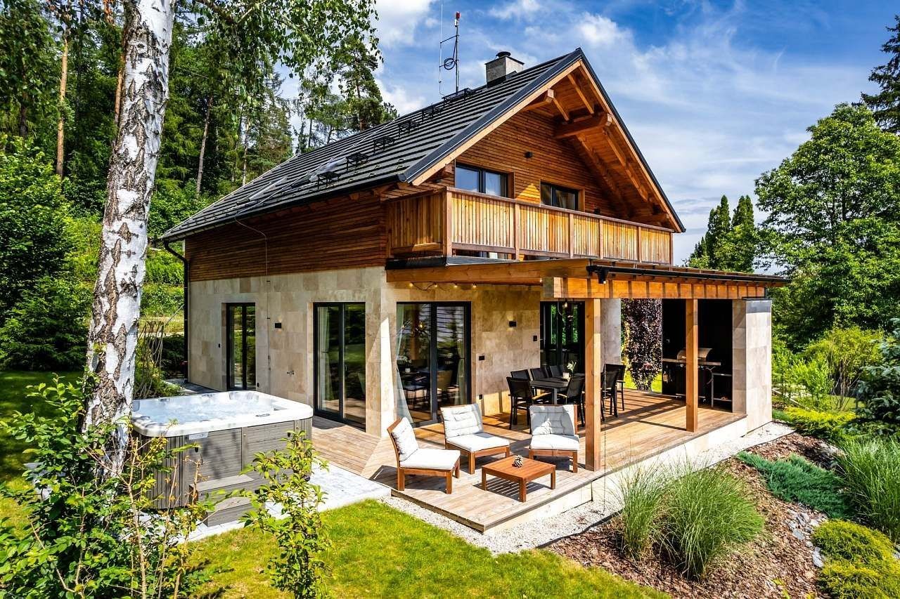 Chaty, Stříbrná Skalice - Hradové Střimelice, Středočeský kraj