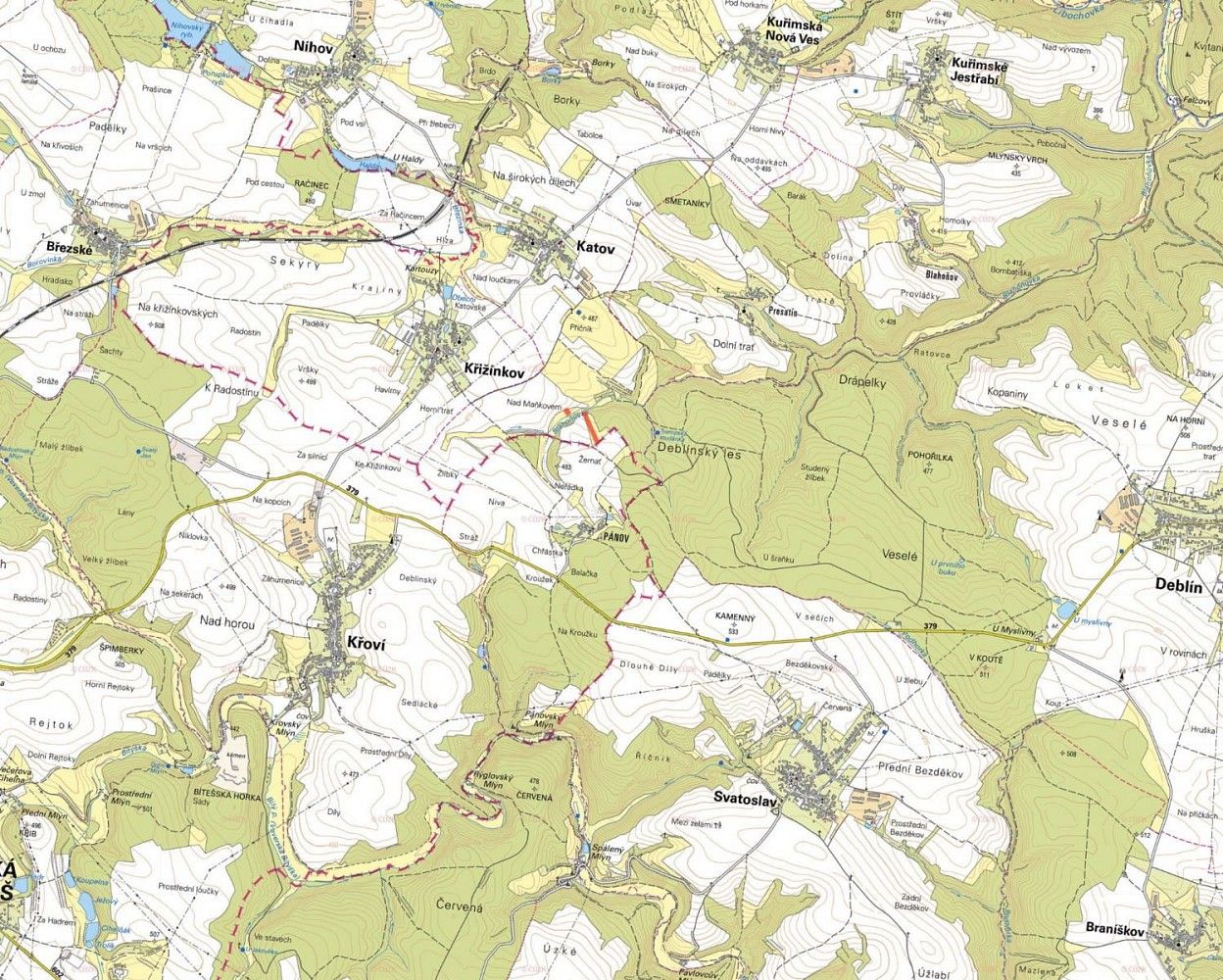 Zemědělské pozemky, Katov, okres Brno-venkov, Jihomoravský kraj - 2