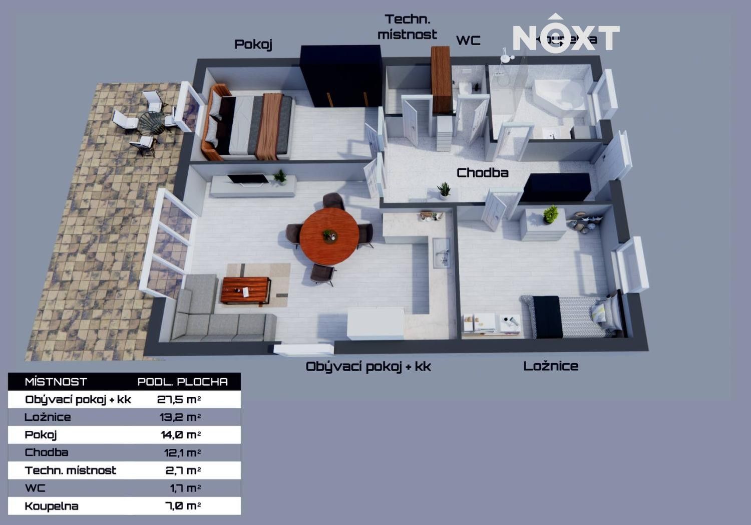 Prodej rodinný dům - Na Vyhlídce, Postřižín, 80 m²