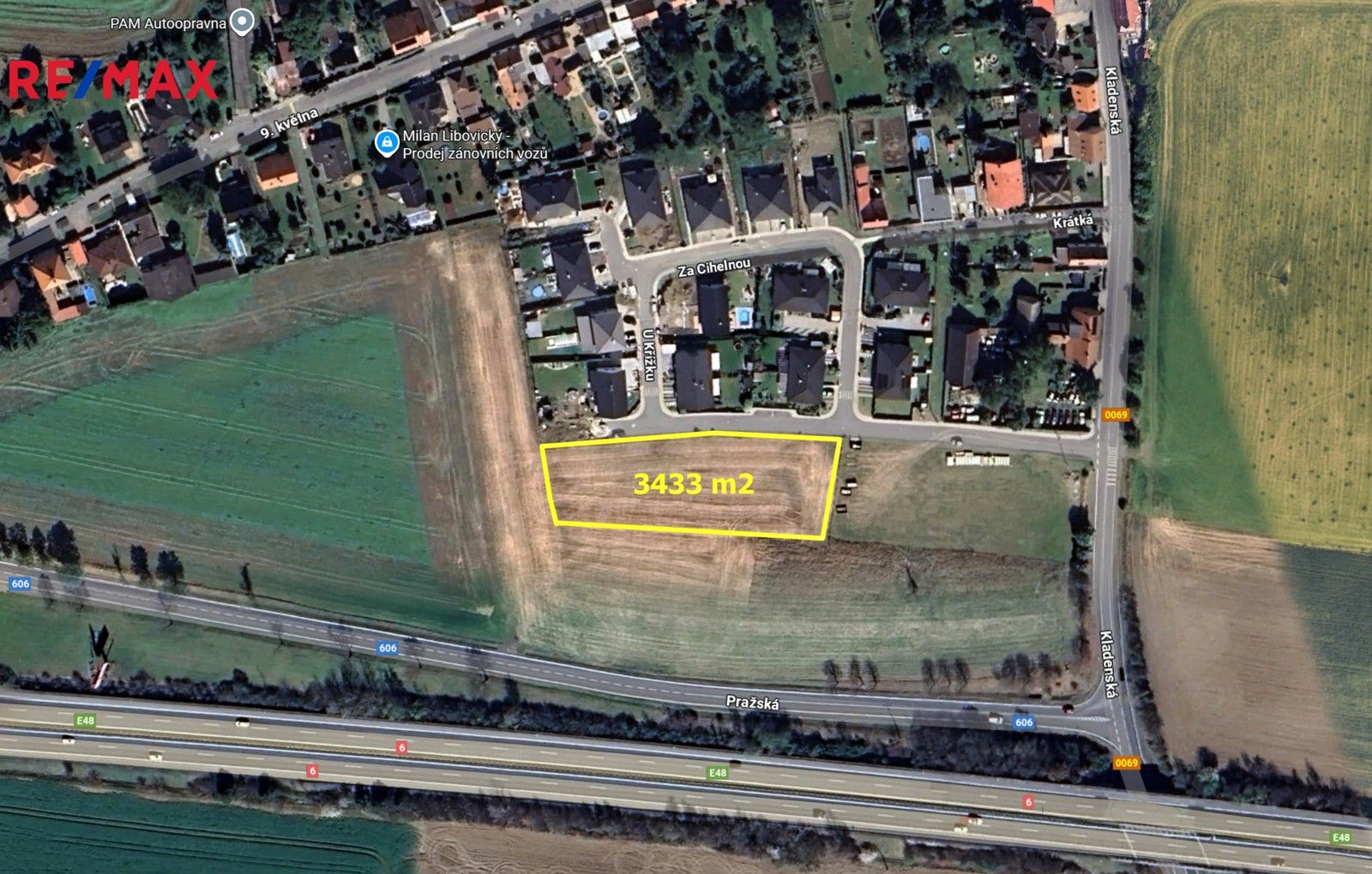 Komerční pozemky, Pletený Újezd, 3 m²