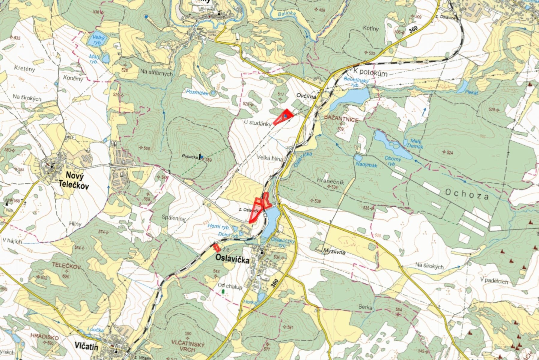 Zemědělský pozemek · Oslavička - 4