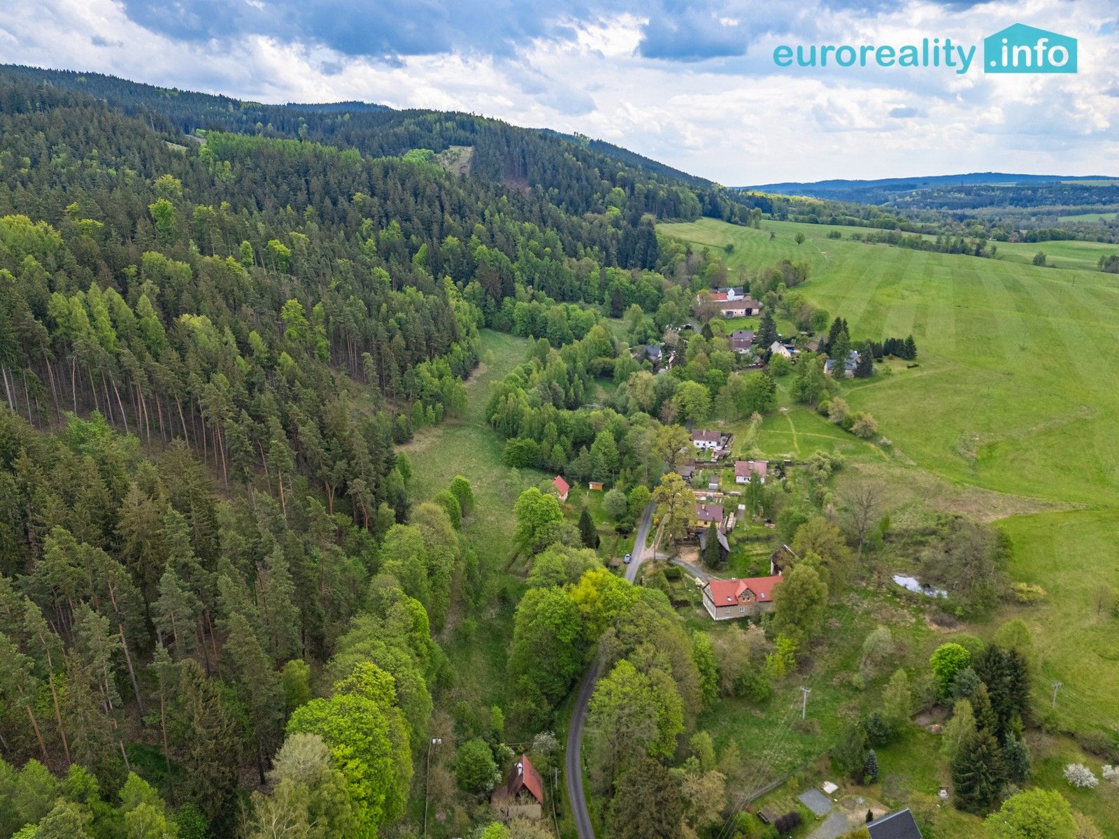 Stavební pozemek, Dolní Žandov – pohled 3
