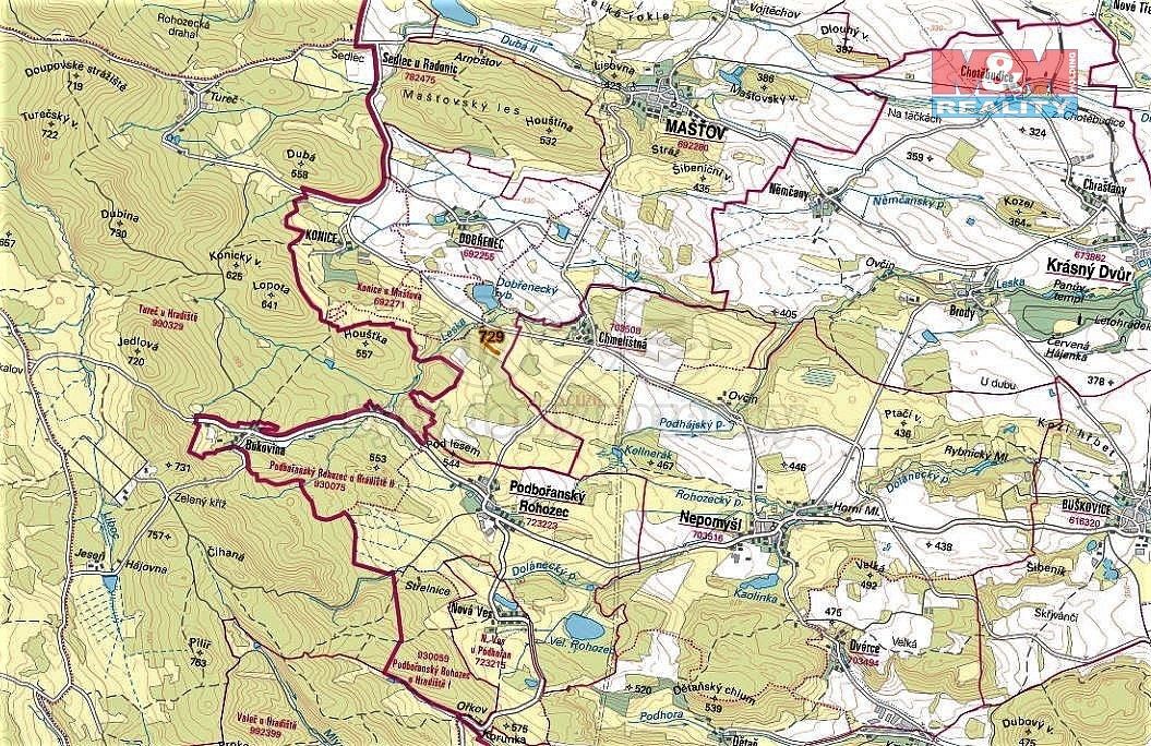 Prodej louka - Mašťov, okres Chomutov, Ústecký kraj - 5